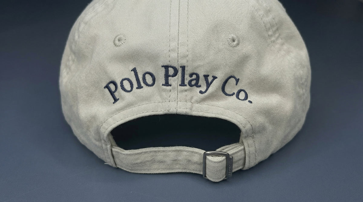 Boné Polo Bege